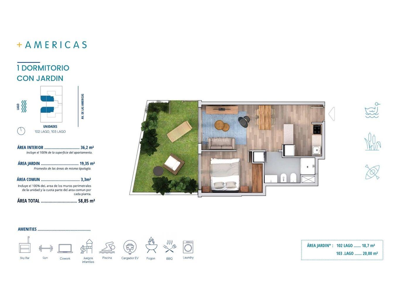 Apartamento en Av. de las Americas, propiedad 266806 -Imagen 2