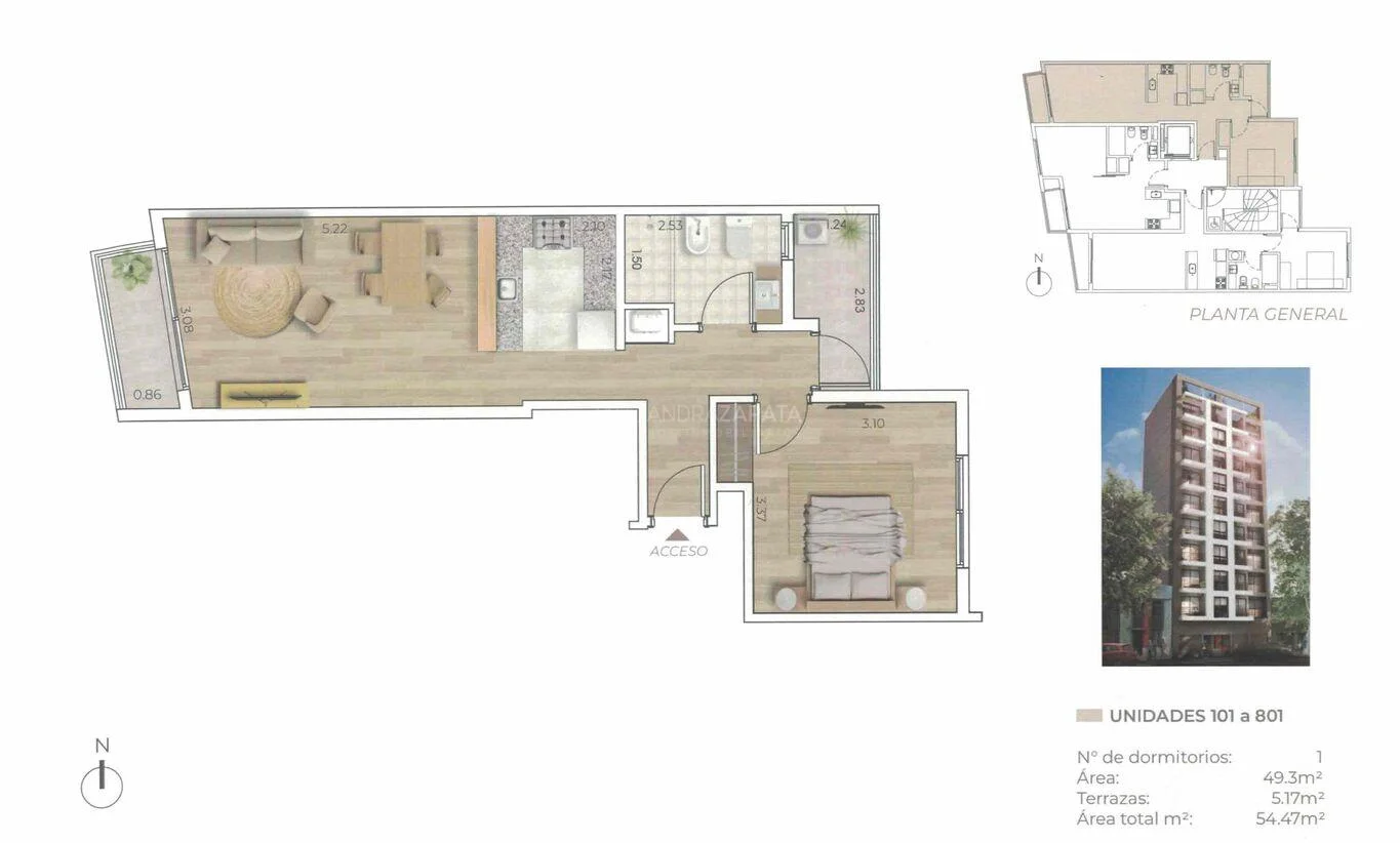 Apartamento en Cordón Sur, propiedad 269116 -Imagen 15