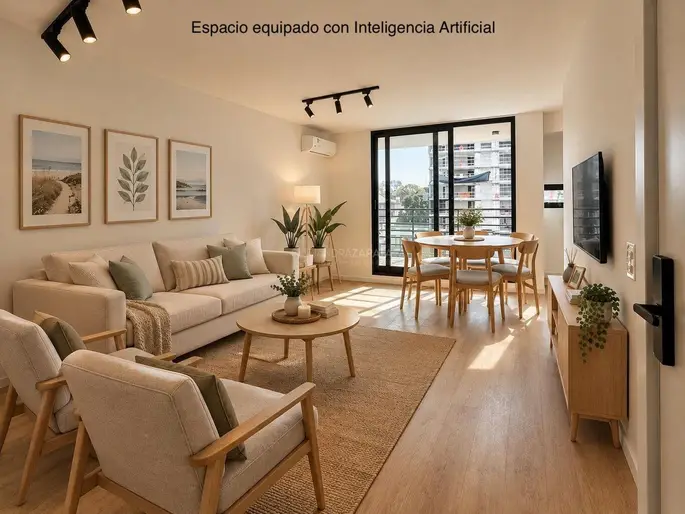 Alquiler apartamento A estrenar!!! 1 dormitorio con balcon. La Blanqueada
