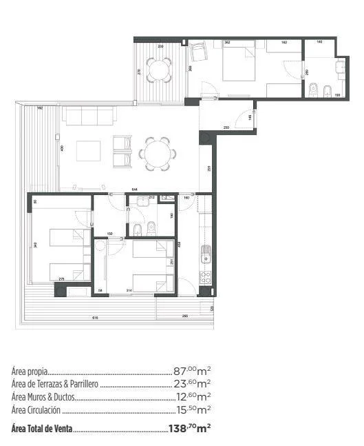 Apartamento en Golf, propiedad 182191 -Imagen 19