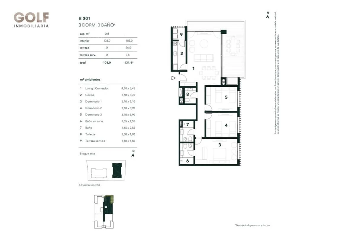 Apartamento en Parques Barrio Jardín, propiedad 222575 -Imagen 9
