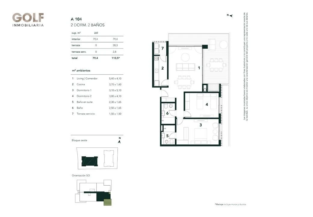 Apartamento en Parques Barrio Jardín, propiedad 222602 -Imagen 9