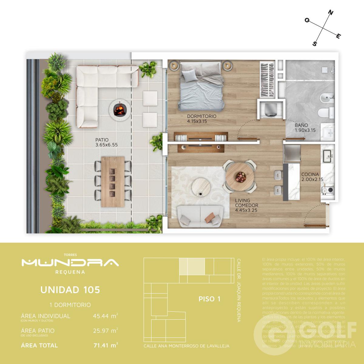 Apartamento en Cordón, propiedad 273054 -Imagen 25