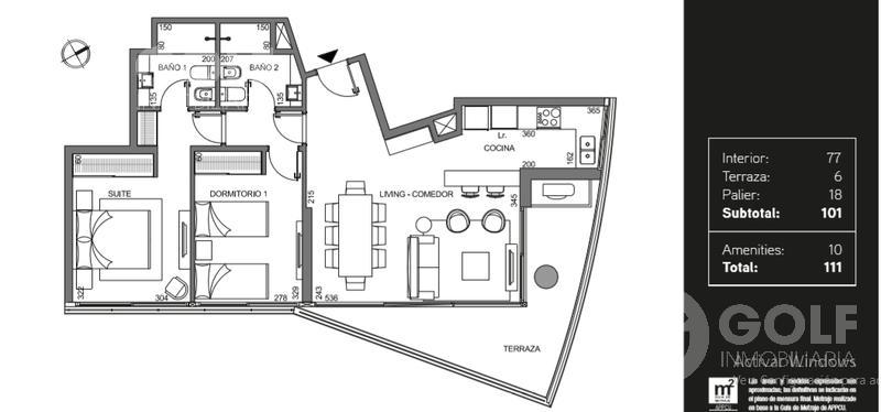 Apartamento en Pocitos, propiedad 273195 -Imagen 3