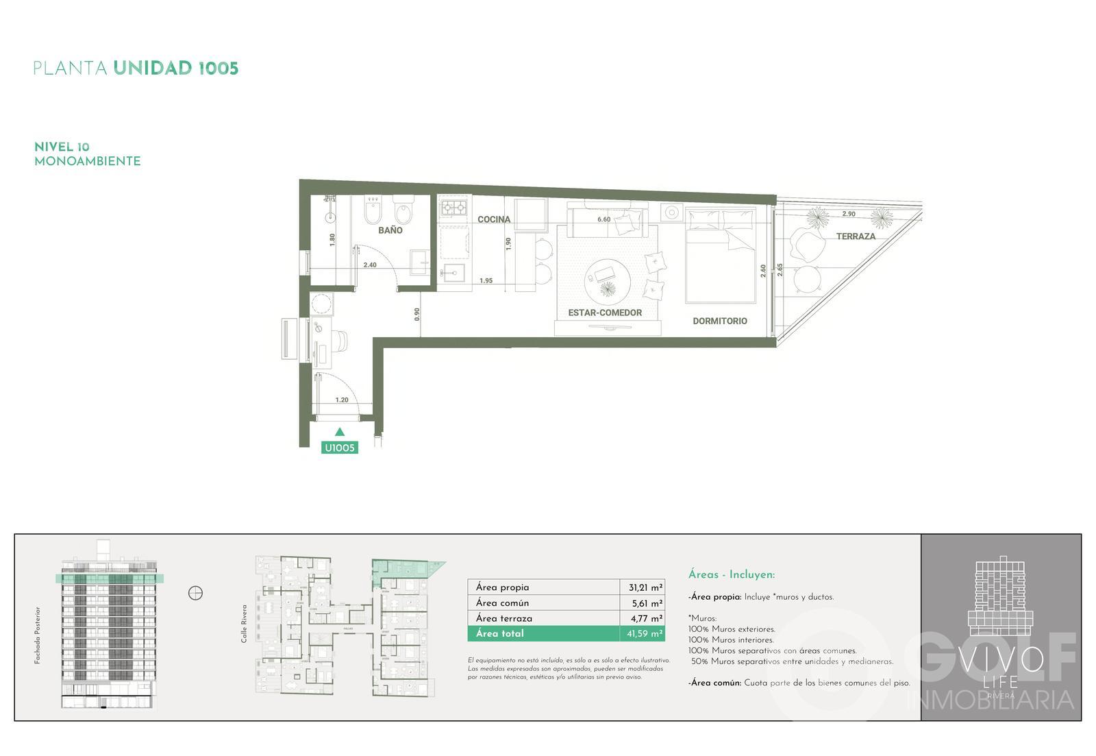Apartamento en Cordón, propiedad 273196 -Imagen 4