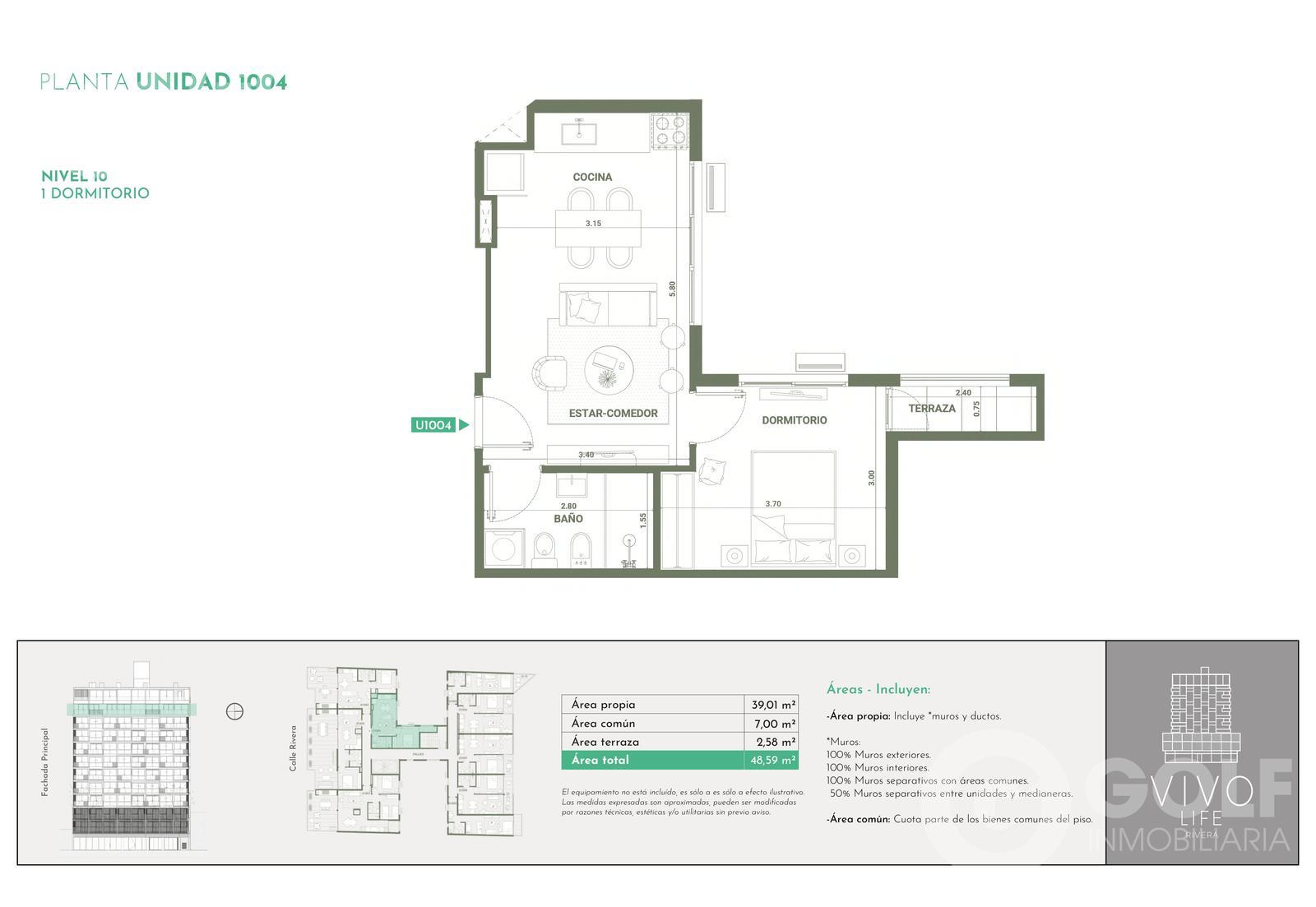 Apartamento en Cordón, propiedad 273219 -Imagen 14