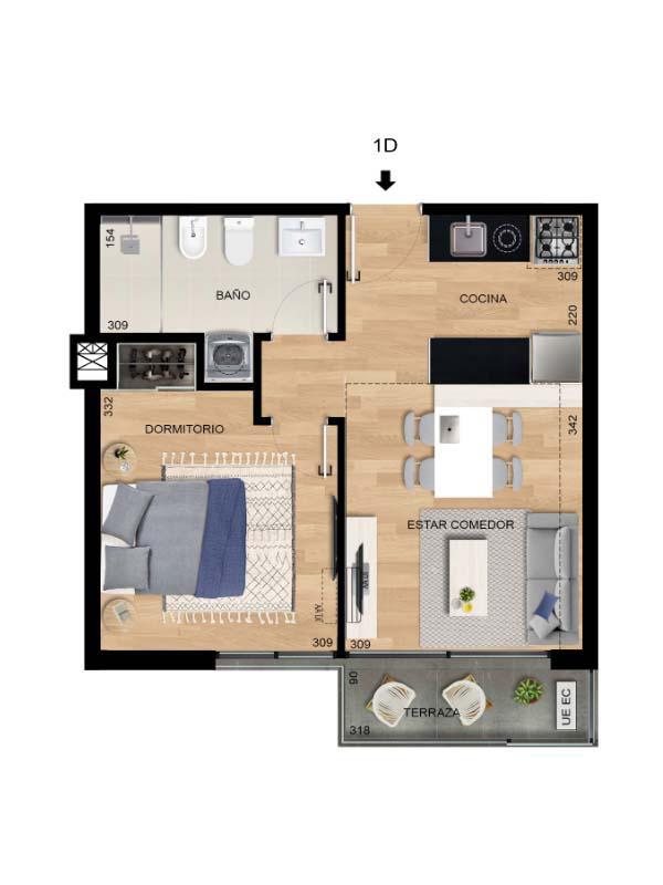 Apartamento en Malvín, propiedad 273239 -Imagen 9
