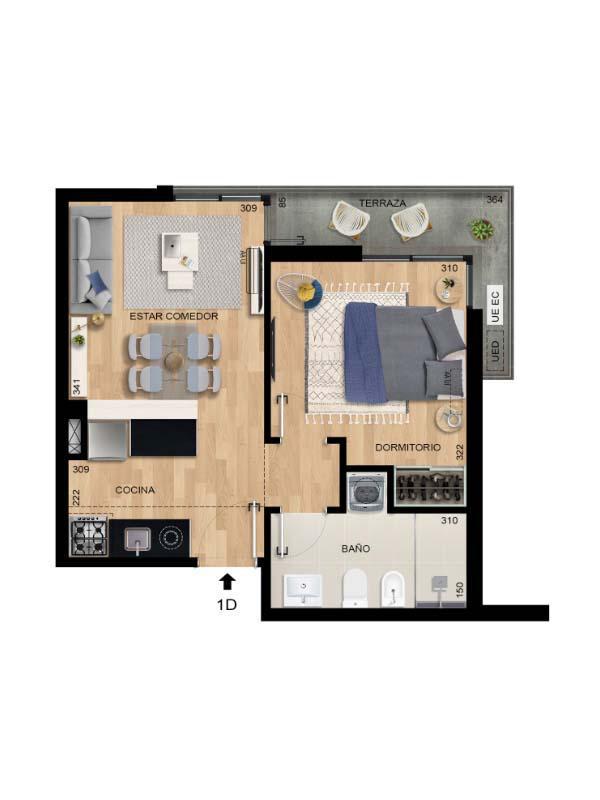 Apartamento en Malvín, propiedad 273244 -Imagen 9