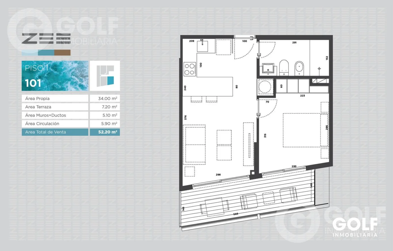 Apartamento en Malvín, propiedad 274034 -Imagen 9