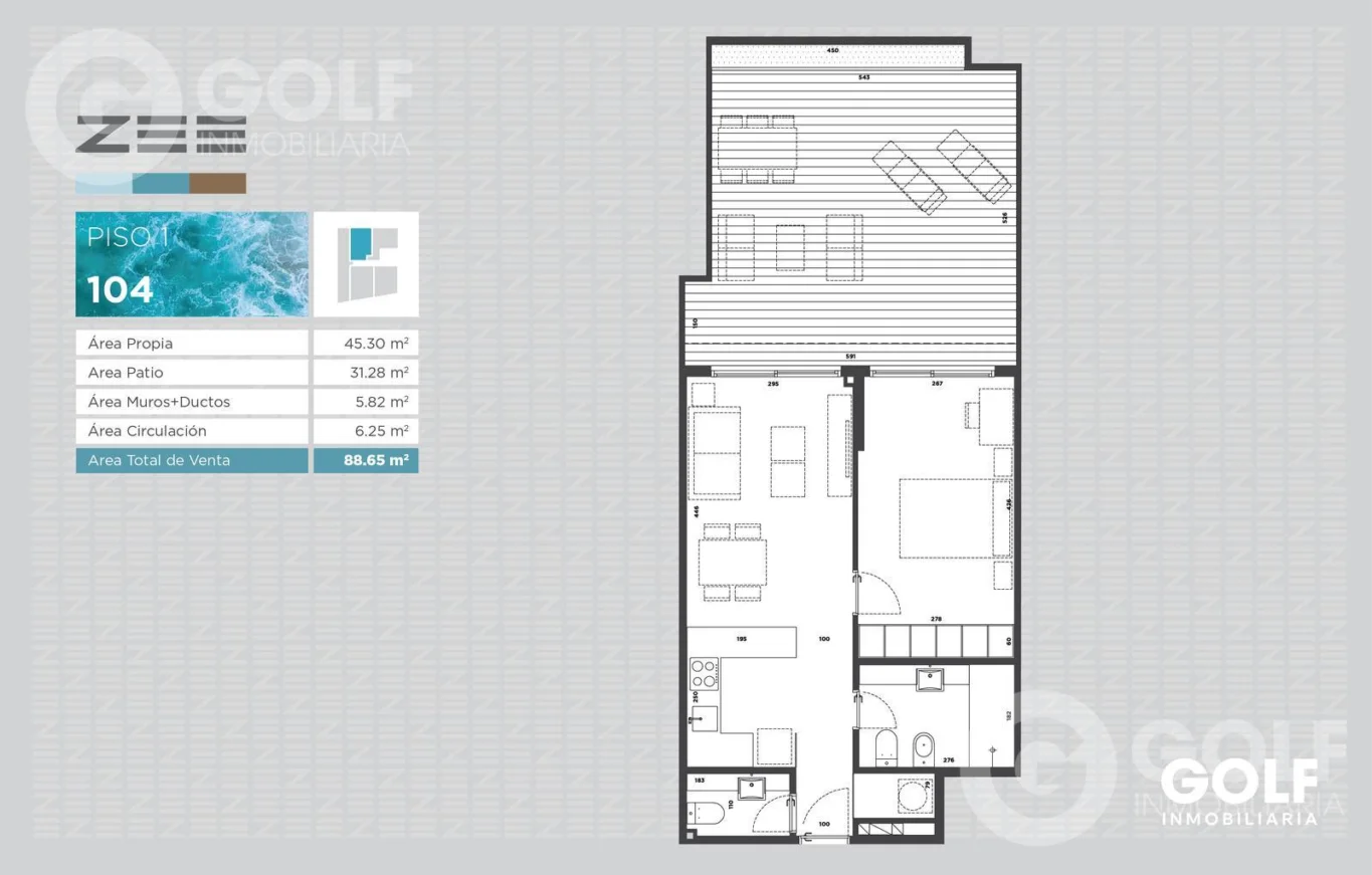 Apartamento en Malvín, propiedad 274183 -Imagen 9