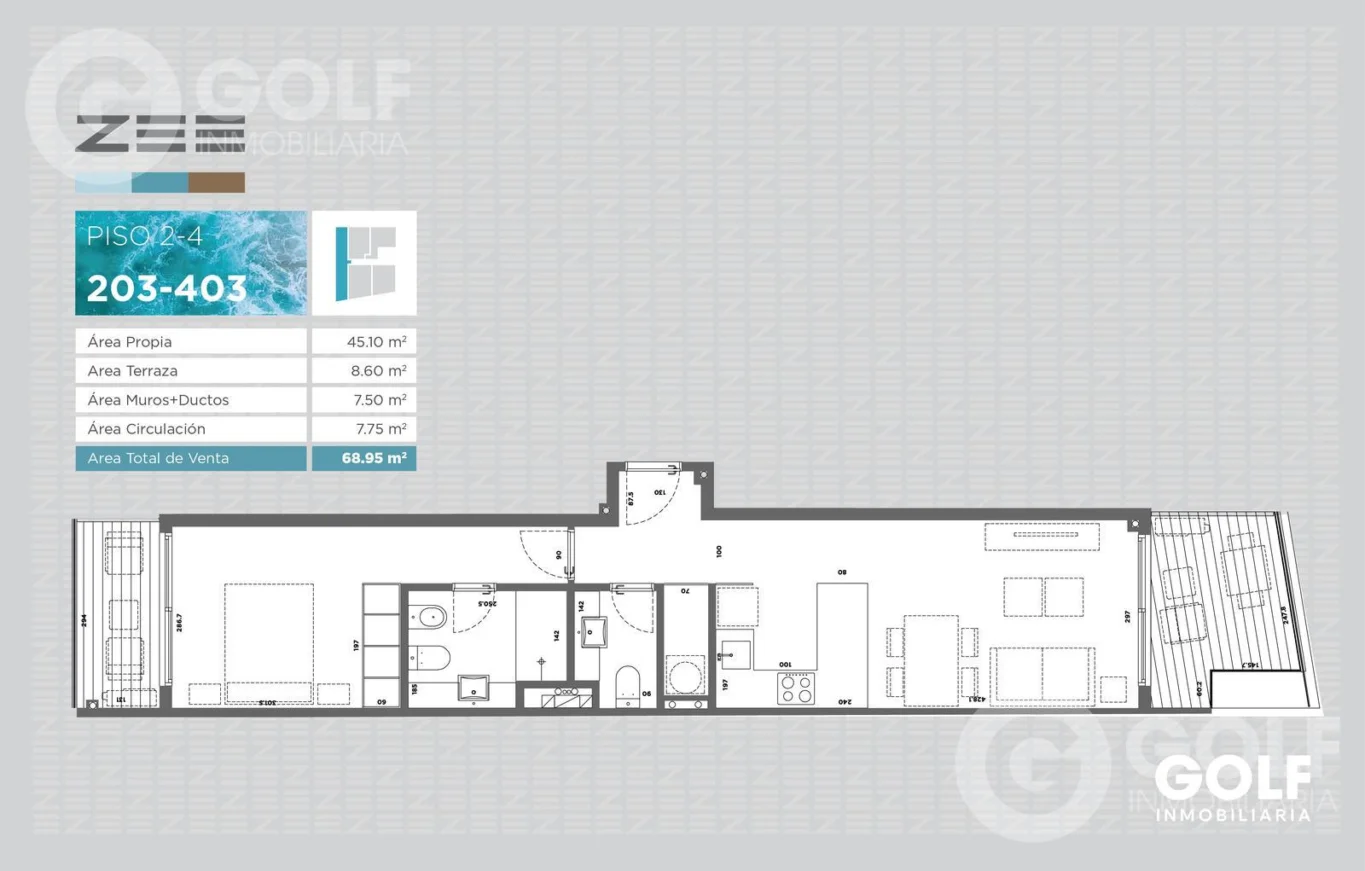 Apartamento en Malvín, propiedad 274184 -Imagen 9