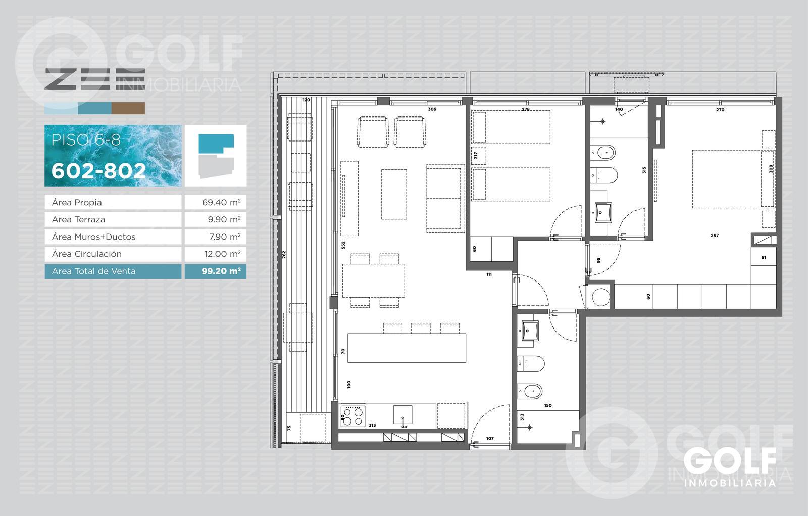 Apartamento en Malvín, propiedad 274238 -Imagen 9