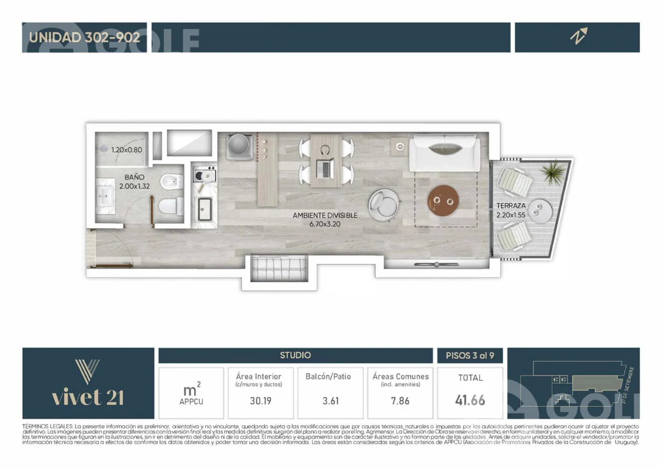 Apartamento en Punta Carretas, propiedad 283270 -Imagen 19