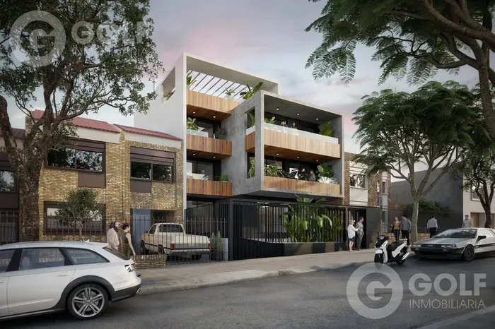 Venta monoambiente con patio en Pocitos