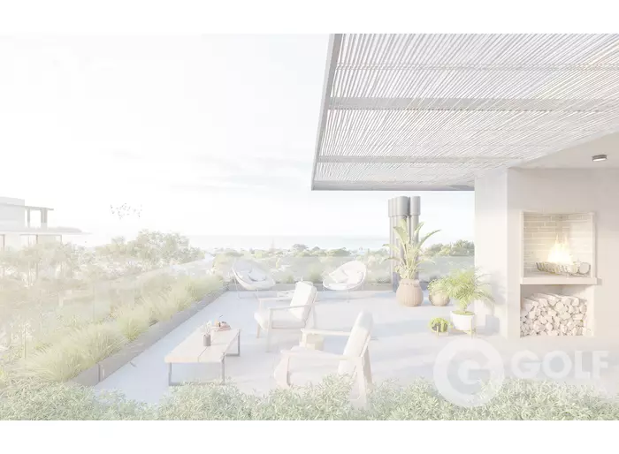 Venta apartamento dos dormitorios con jardin en La Barra, Maldonado