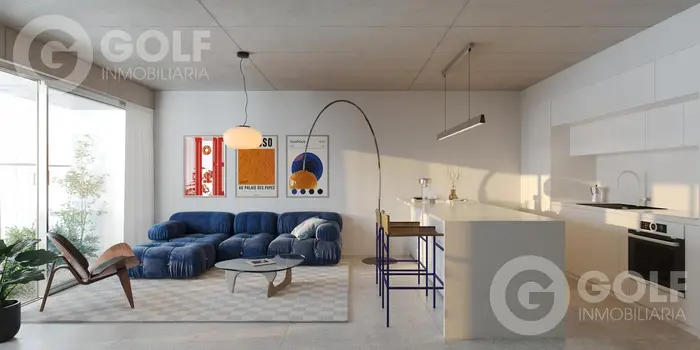 Venta de apartamento de 1 dormitorio en Barrio Sur