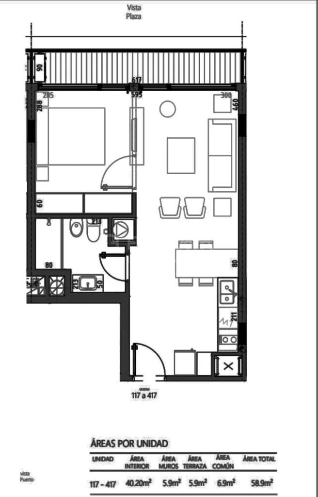 Apartamento en Pocitos Nuevo, propiedad 243393 -Imagen 8