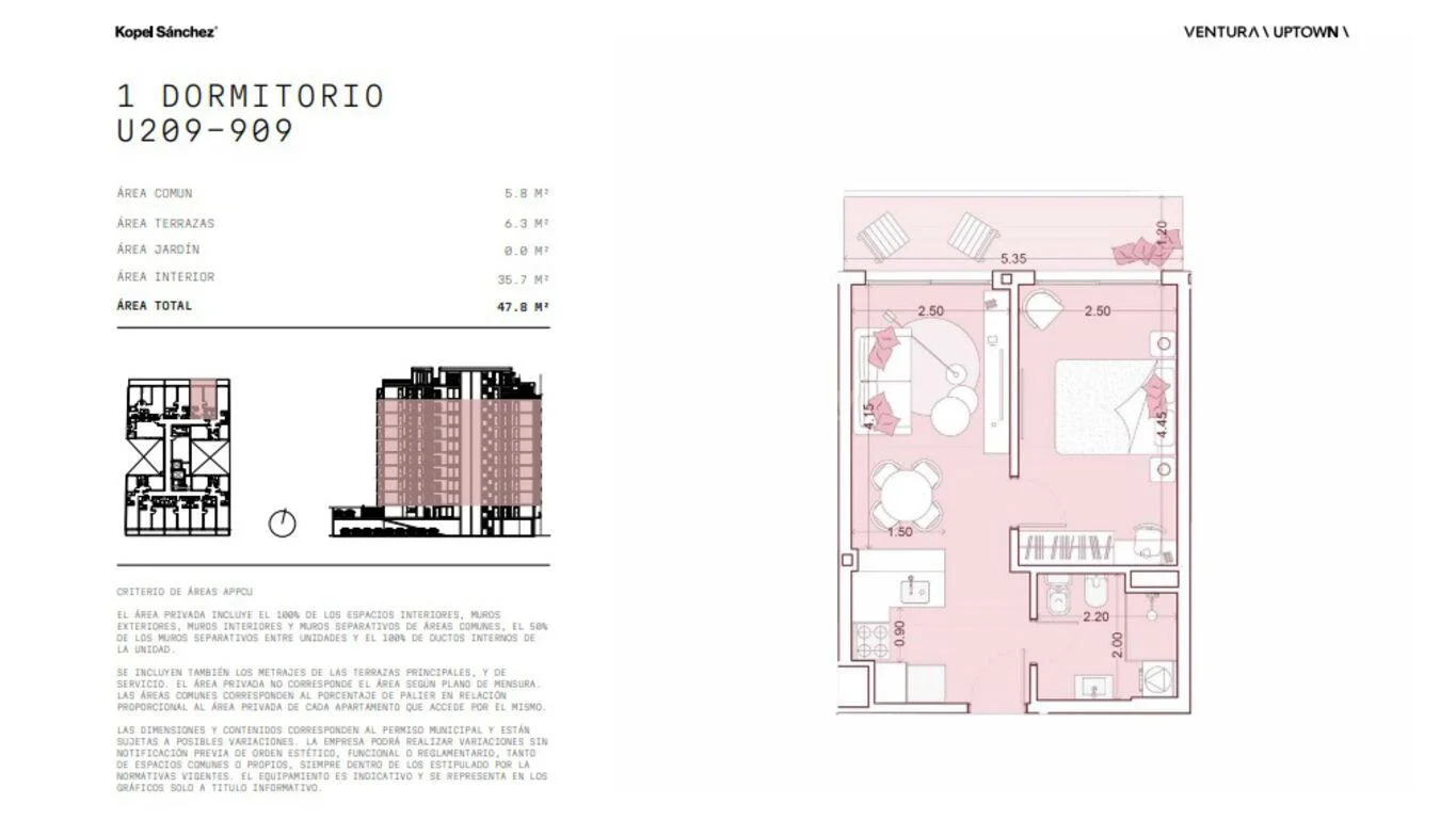 Apartamento en Cordón, propiedad 253269 -Imagen 5