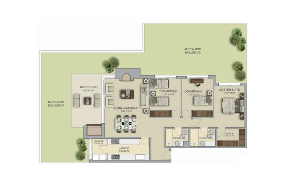 Apartamento en Carrasco Este, propiedad 270868 -Imagen 23