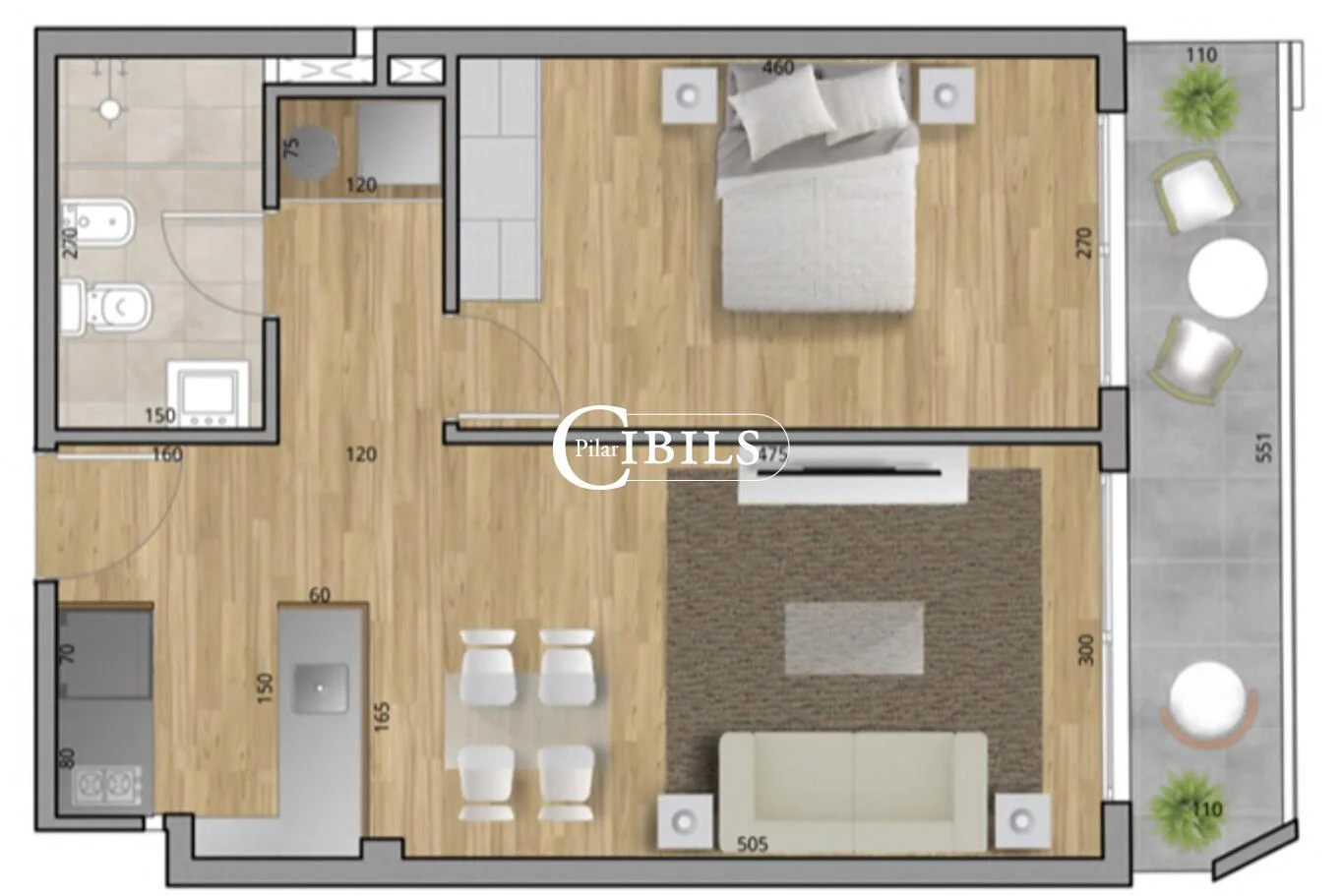 Apartamento en Cordón, propiedad 283250 -Imagen 9