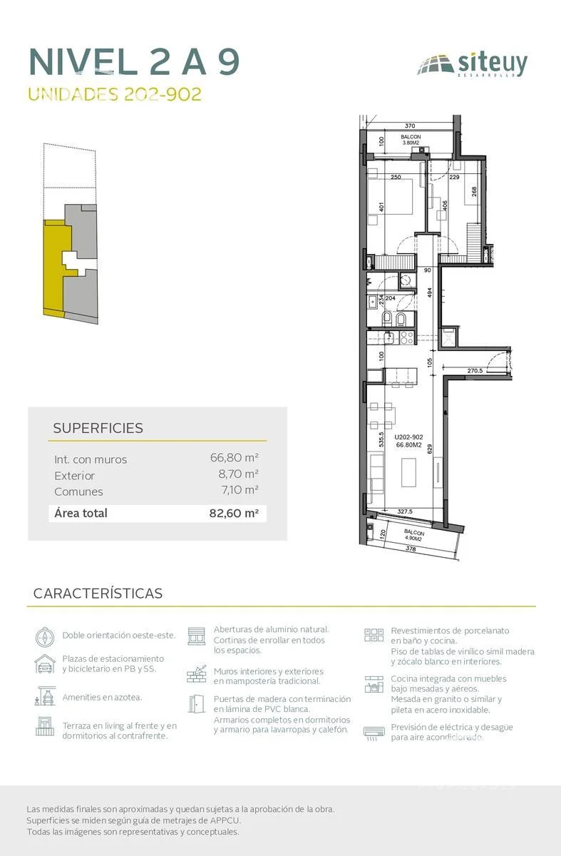 Apartamento en Cordón, propiedad 106510 -Imagen 5