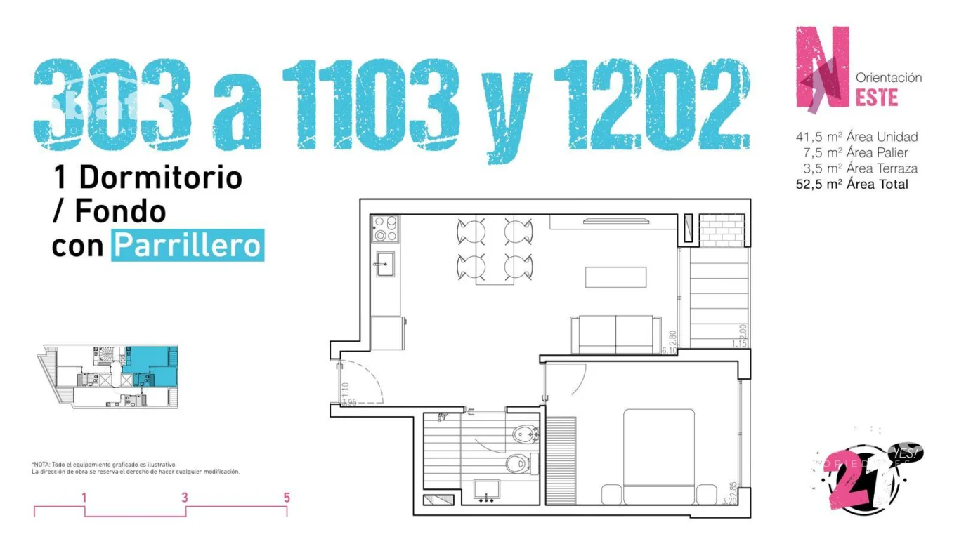Apartamento en Parque Rodó, propiedad 258547 -Imagen 14