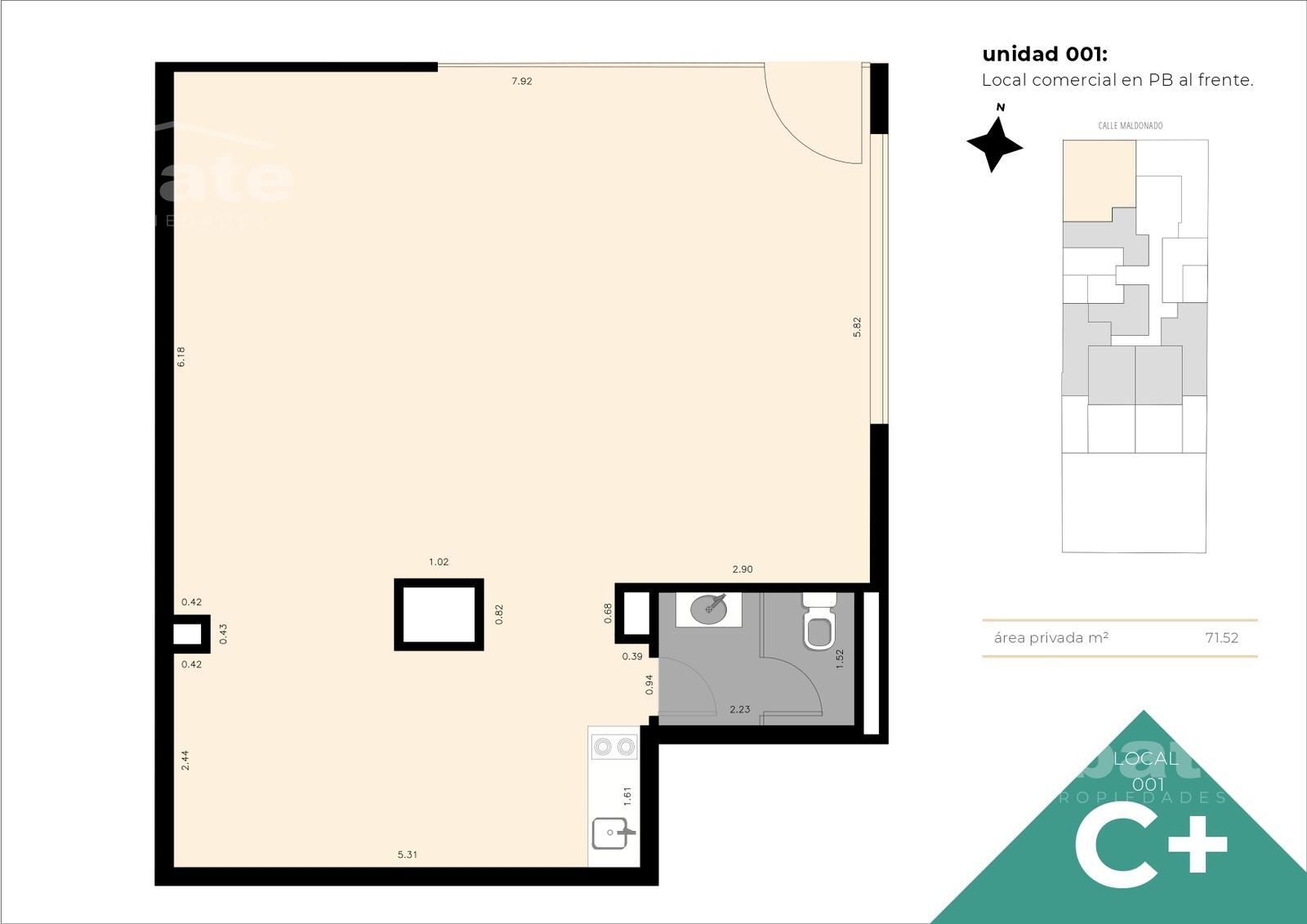 Apartamento en Barrio Sur, propiedad 273886 -Imagen 21