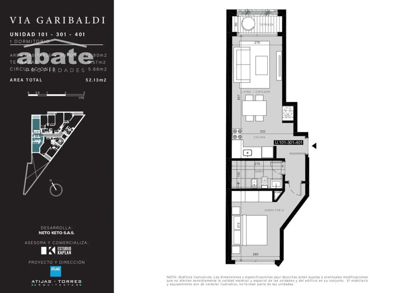 Apartamento en La Comercial, propiedad 275054 -Imagen 11