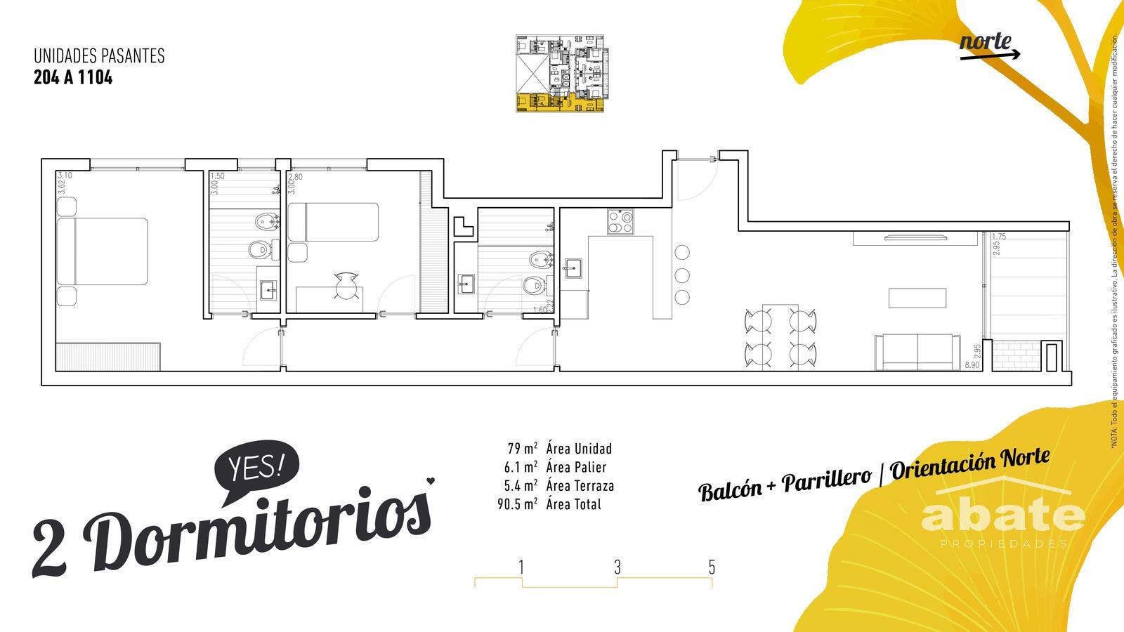 Apartamento en Parque Rodó, propiedad 275088 -Imagen 9