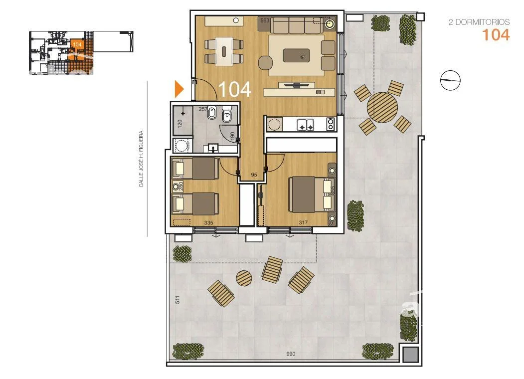 Apartamento en Punta Carretas, propiedad 286206 -Imagen 4