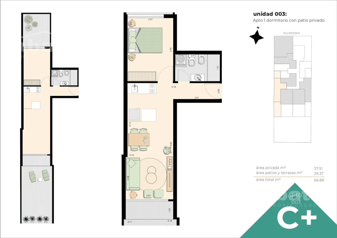 Apartamento en Barrio Sur, propiedad 289604 -Imagen 25