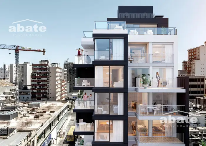 Venta apartamento 2 Dormitorios en Cordón con balcón al frente
