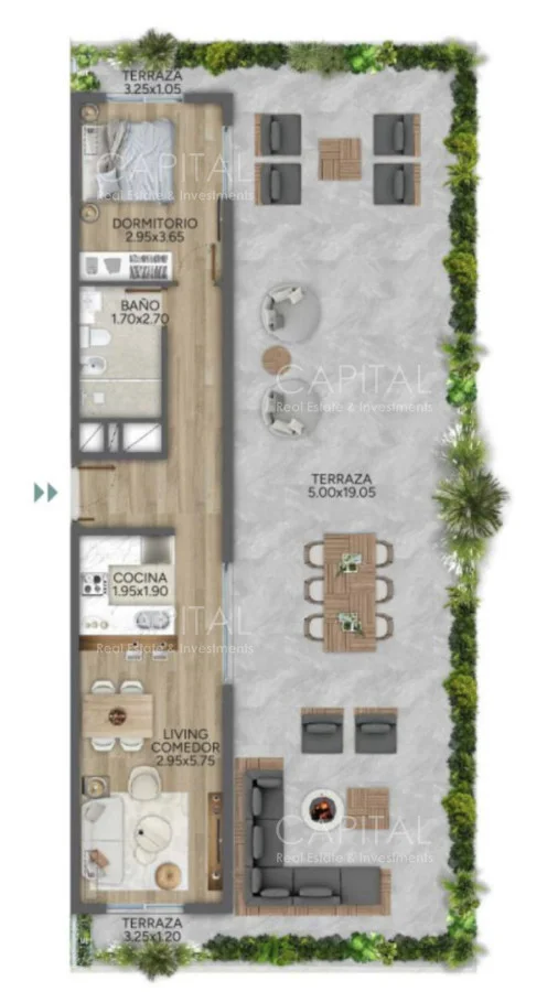 Apartamento en Parque Rodó, propiedad 277840 -Imagen 10