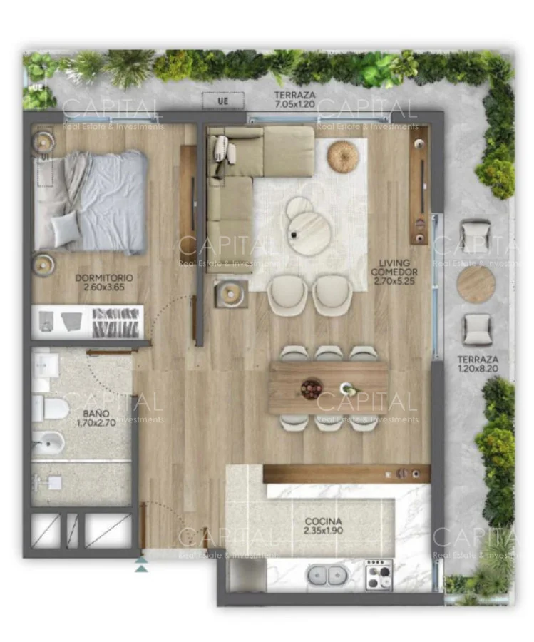 Apartamento en Parque Rodó, propiedad 277841 -Imagen 8