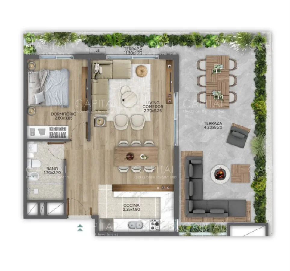 Apartamento en Parque Rodó, propiedad 277842 -Imagen 1