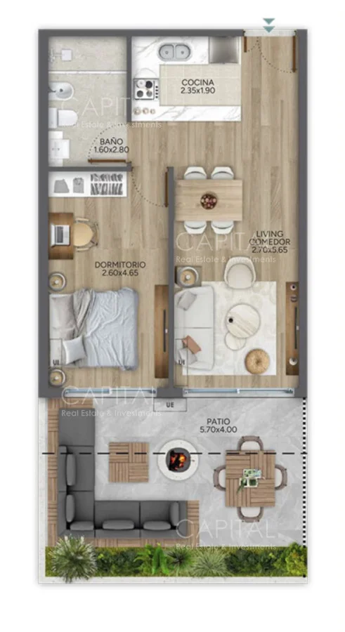 Apartamento en Parque Rodó, propiedad 277844 -Imagen 7