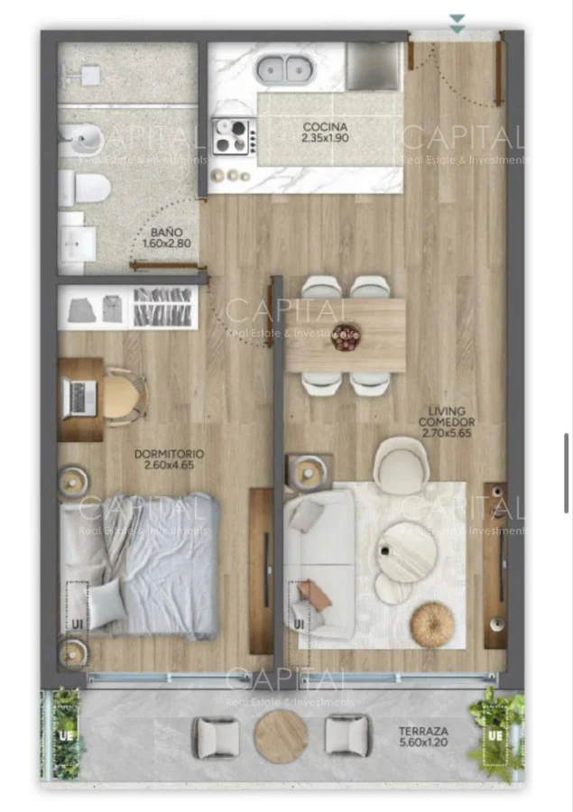 Apartamento en Parque Rodó, propiedad 277851 -Imagen 8