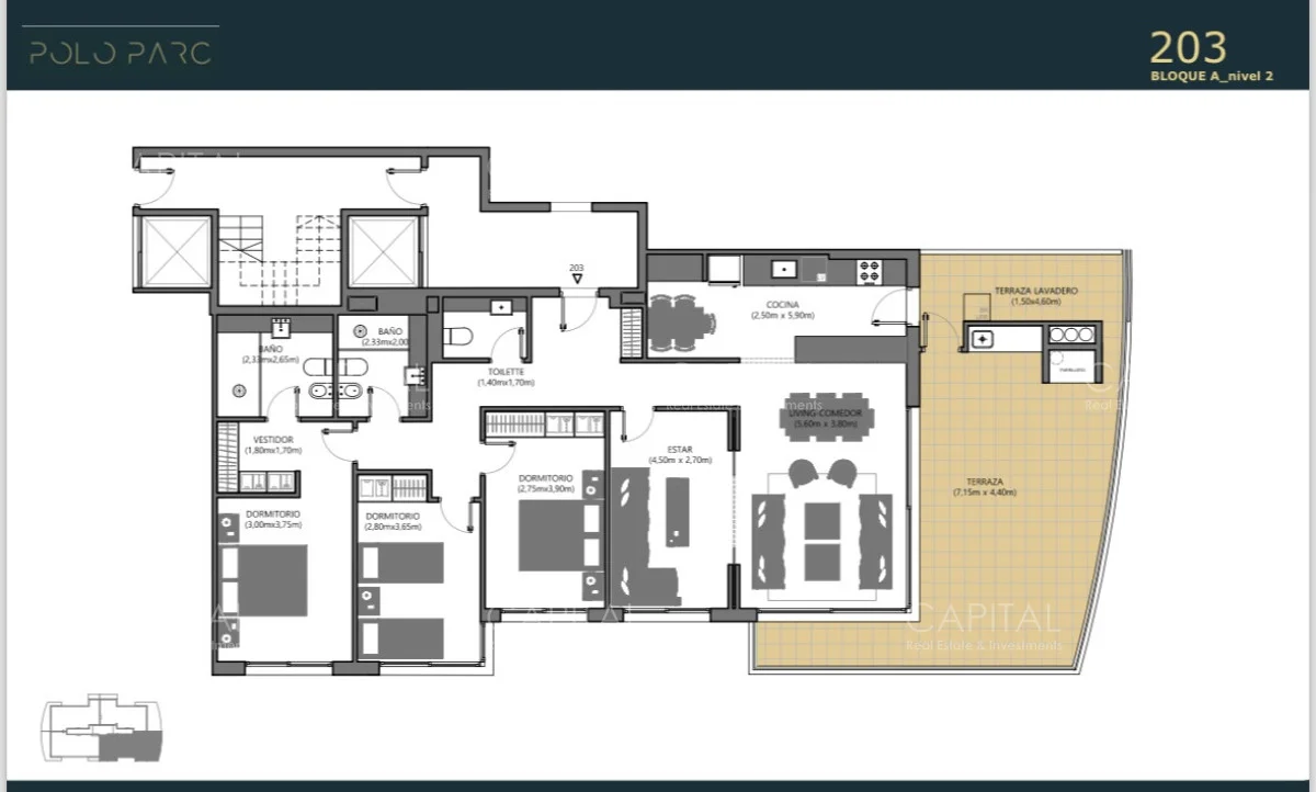 Apartamento en Carrasco Norte, propiedad 278147 -Imagen 1