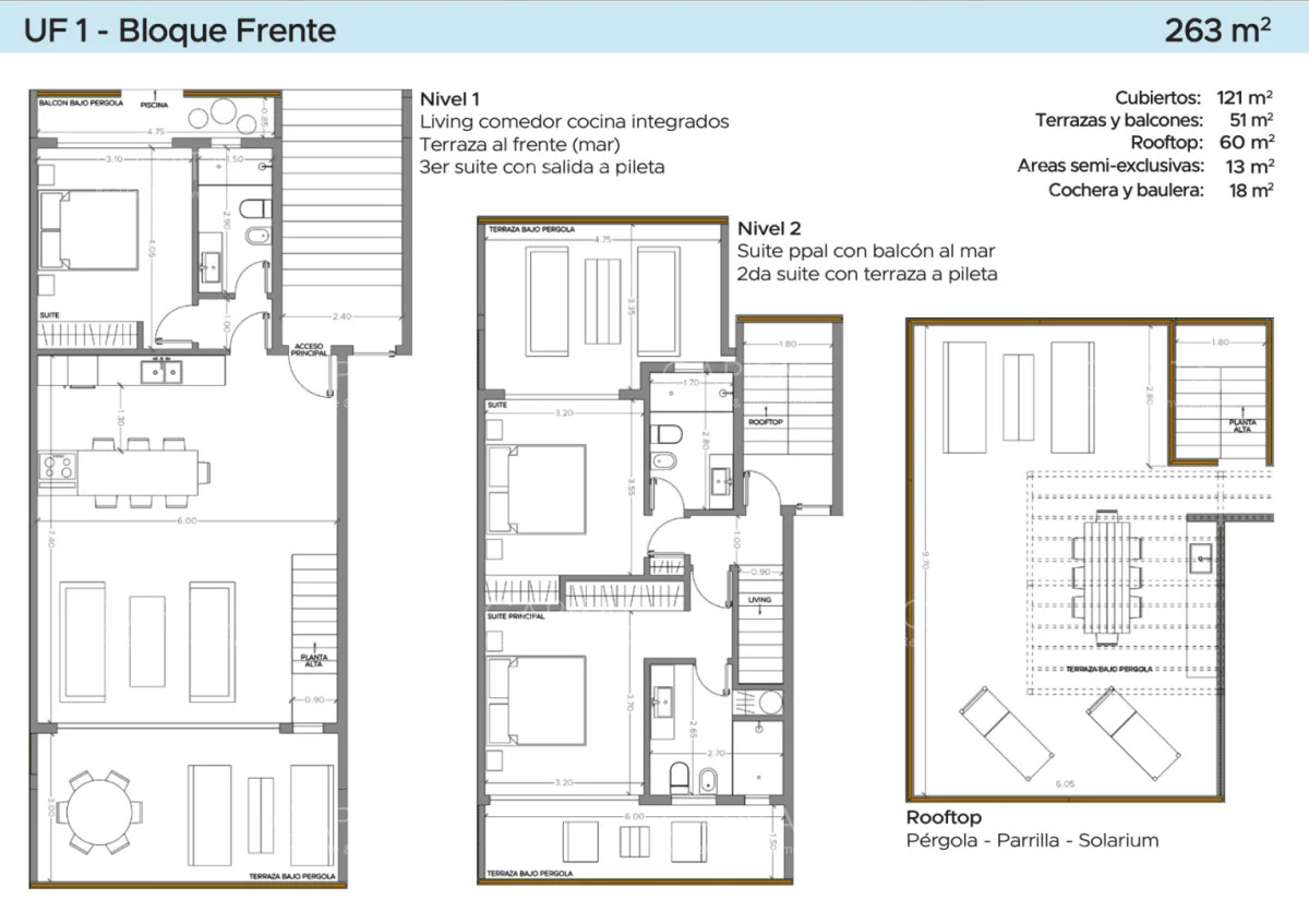 Apartamento en Manantiales, propiedad 278320 -Imagen 4