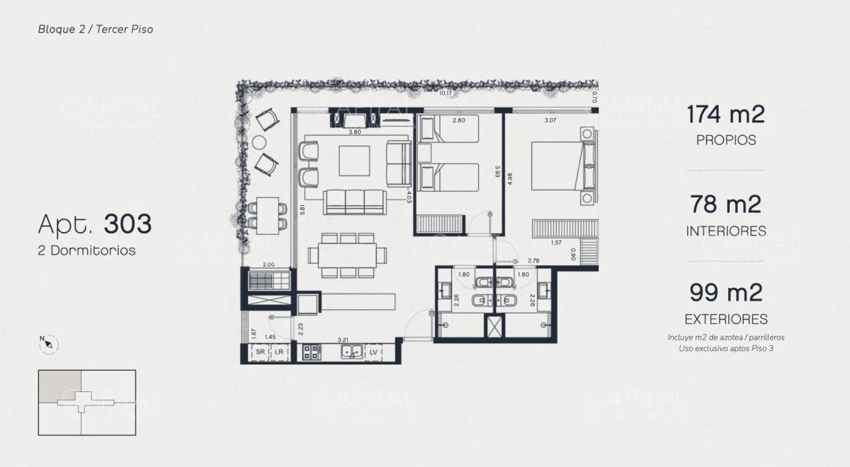 Apartamento en Montoya, propiedad 278400 -Imagen 2