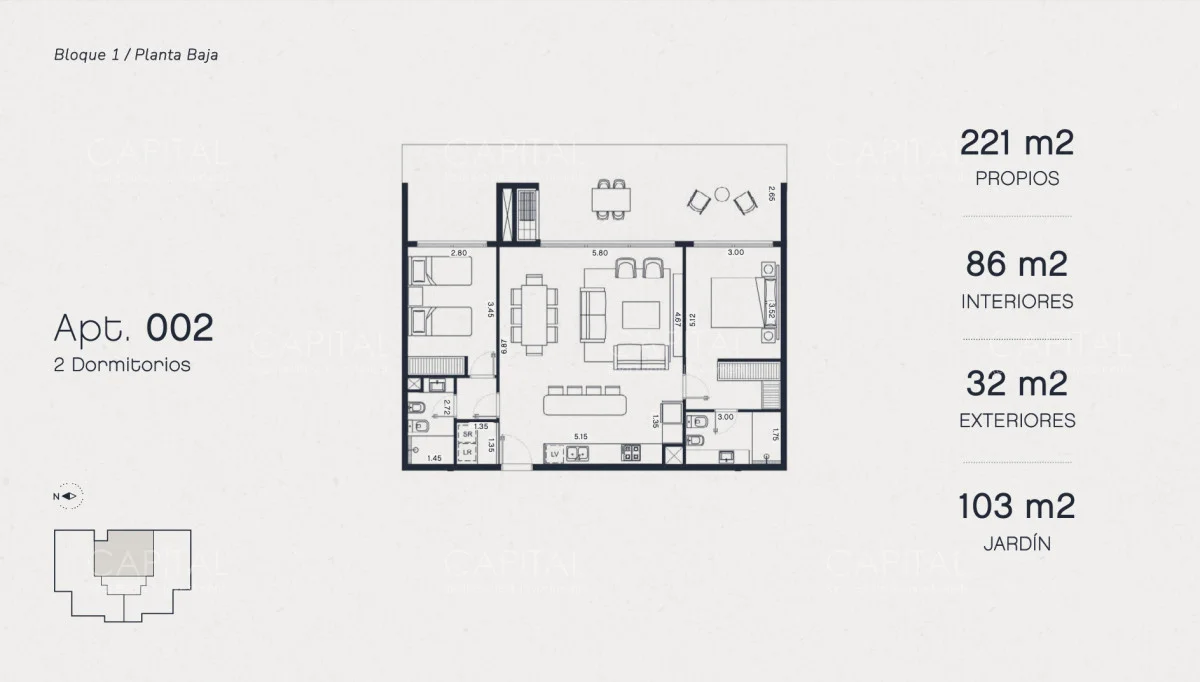 Apartamento en Montoya, propiedad 278409 -Imagen 2