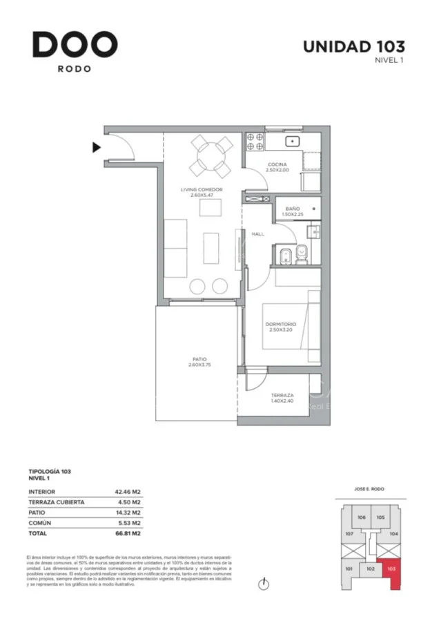 Apartamento en Cordón, propiedad 278511 -Imagen 6