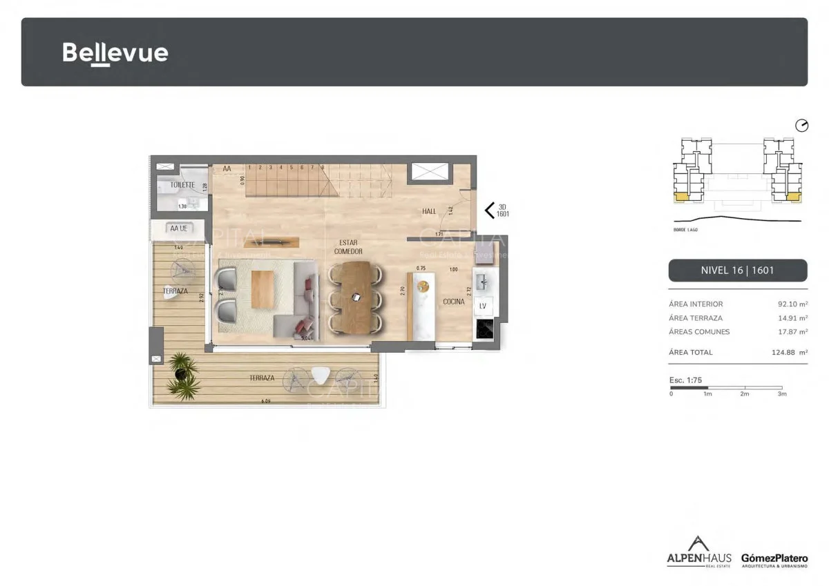 Apartamento en Carrasco Este, propiedad 278900 -Imagen 3