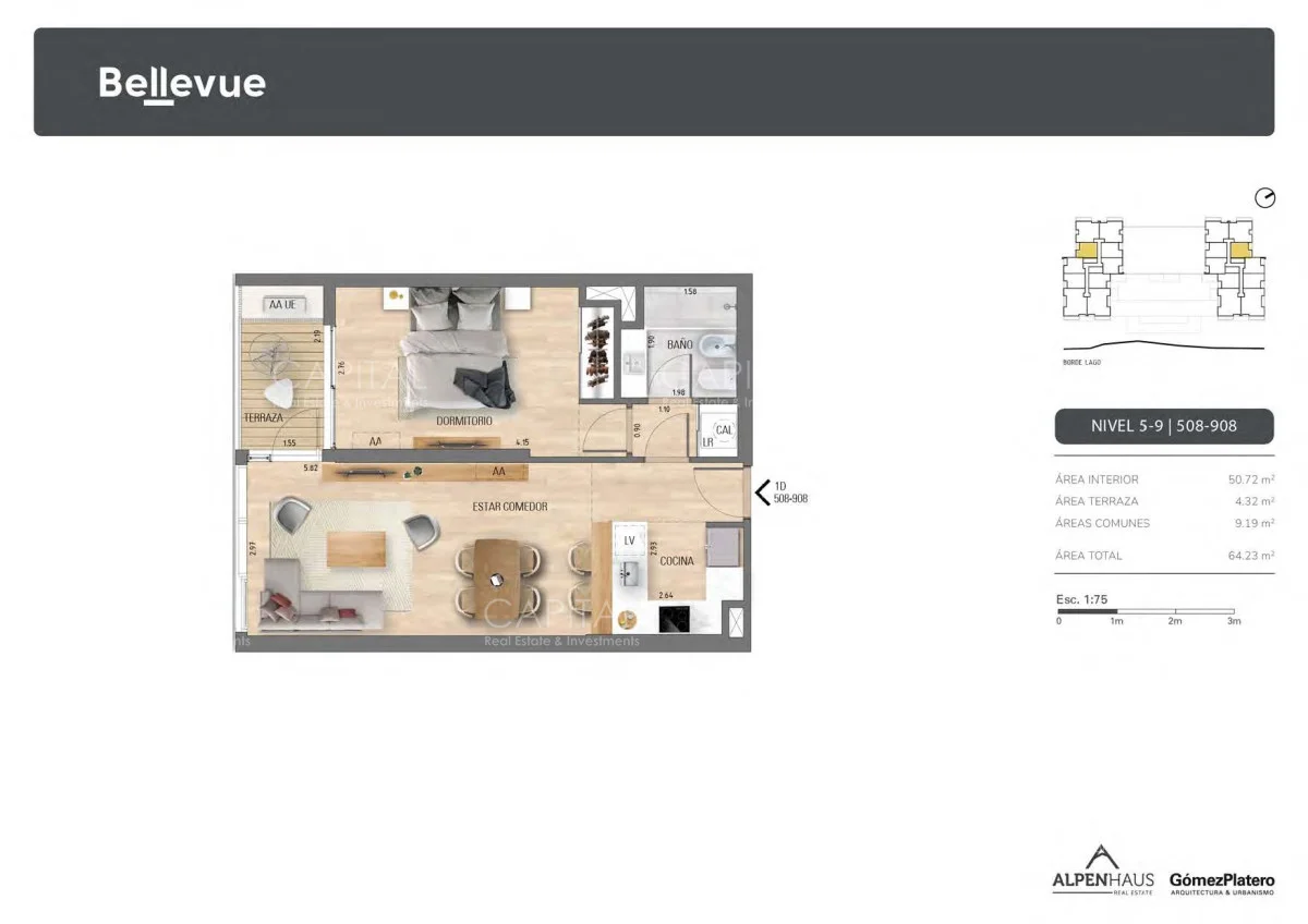 Apartamento en Carrasco Este, propiedad 278926 -Imagen 2