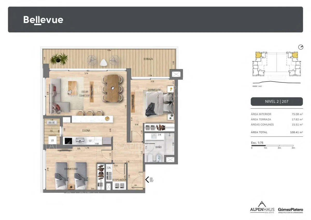Apartamento en Carrasco Este, propiedad 278931 -Imagen 8