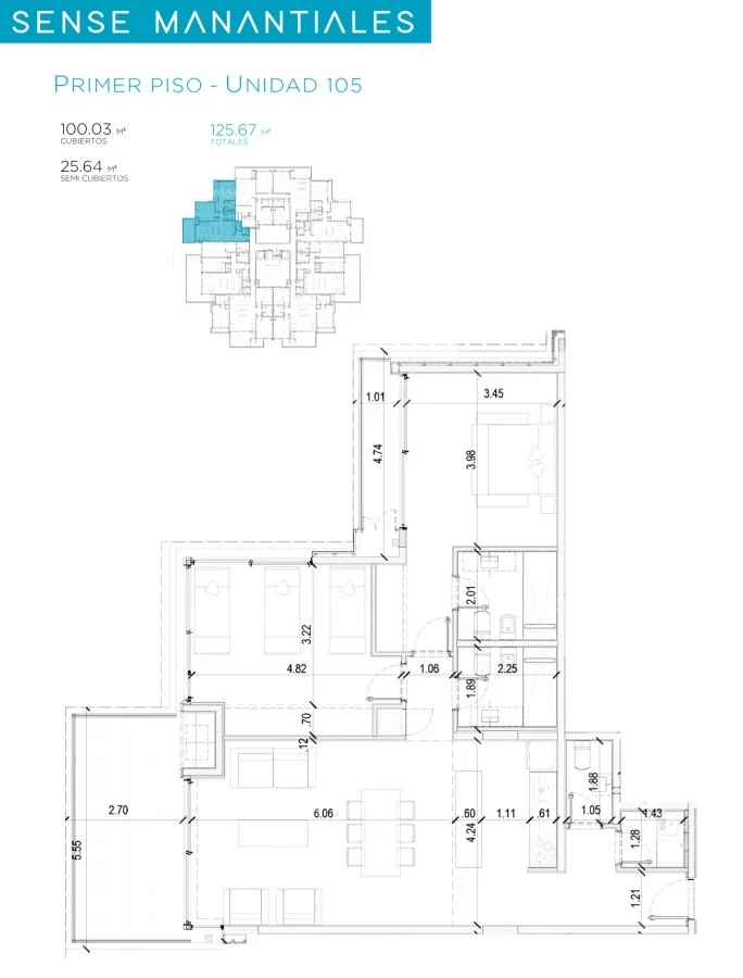 Apartamento en Manantiales, propiedad 279105 -Imagen 12