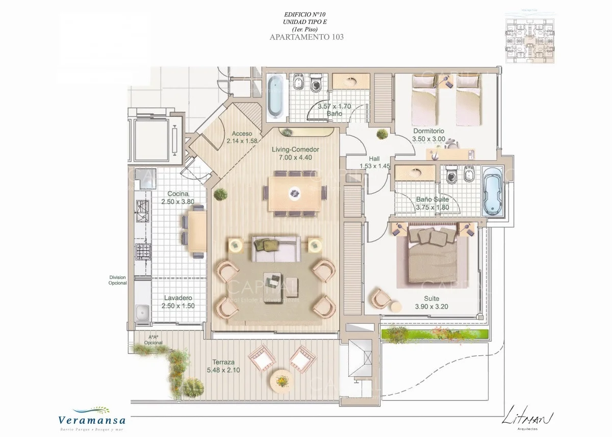 Apartamento en Punta del Este, propiedad 280130 -Imagen 12