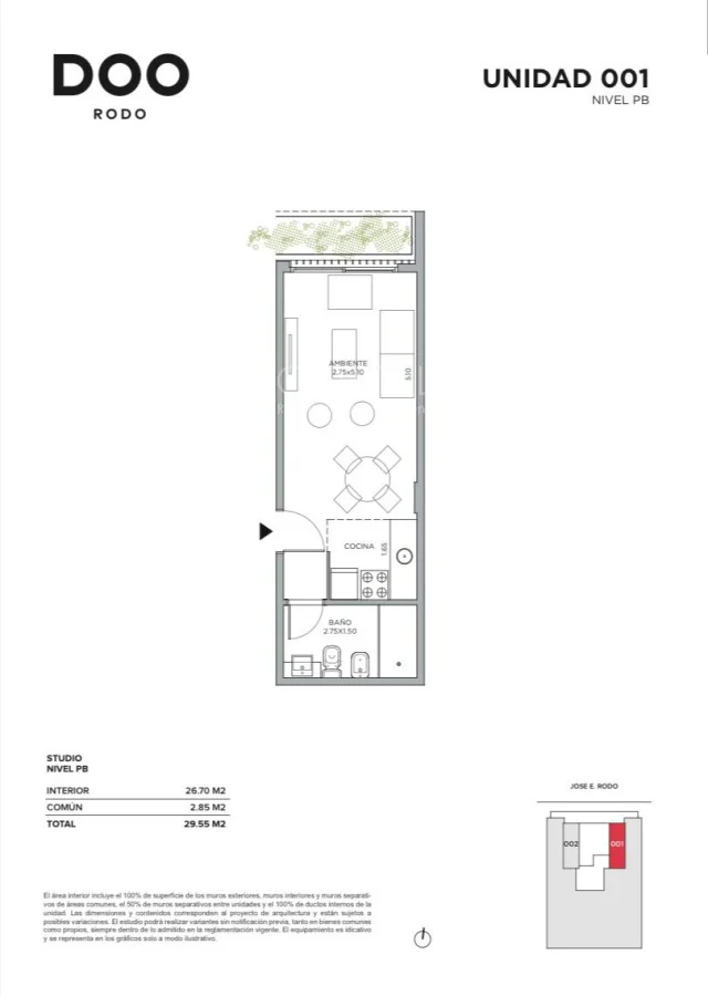 Apartamento en Cordón, propiedad 280175 -Imagen 6
