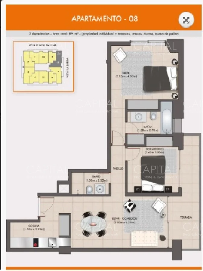 Apartamento en Roosevelt, propiedad 281553 -Imagen 18