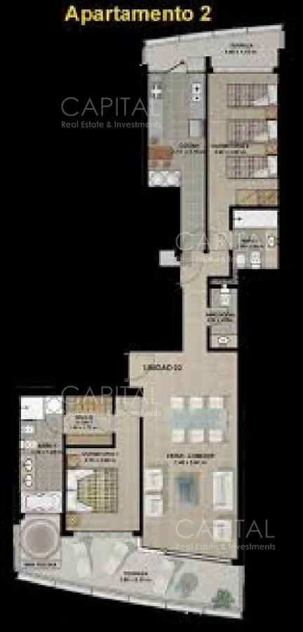Apartamento en Playa Mansa, propiedad 281569 -Imagen 25